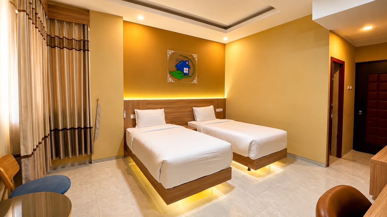 Interior Penginapan Long Stay IKN 1- Kamar Deluxe lapang