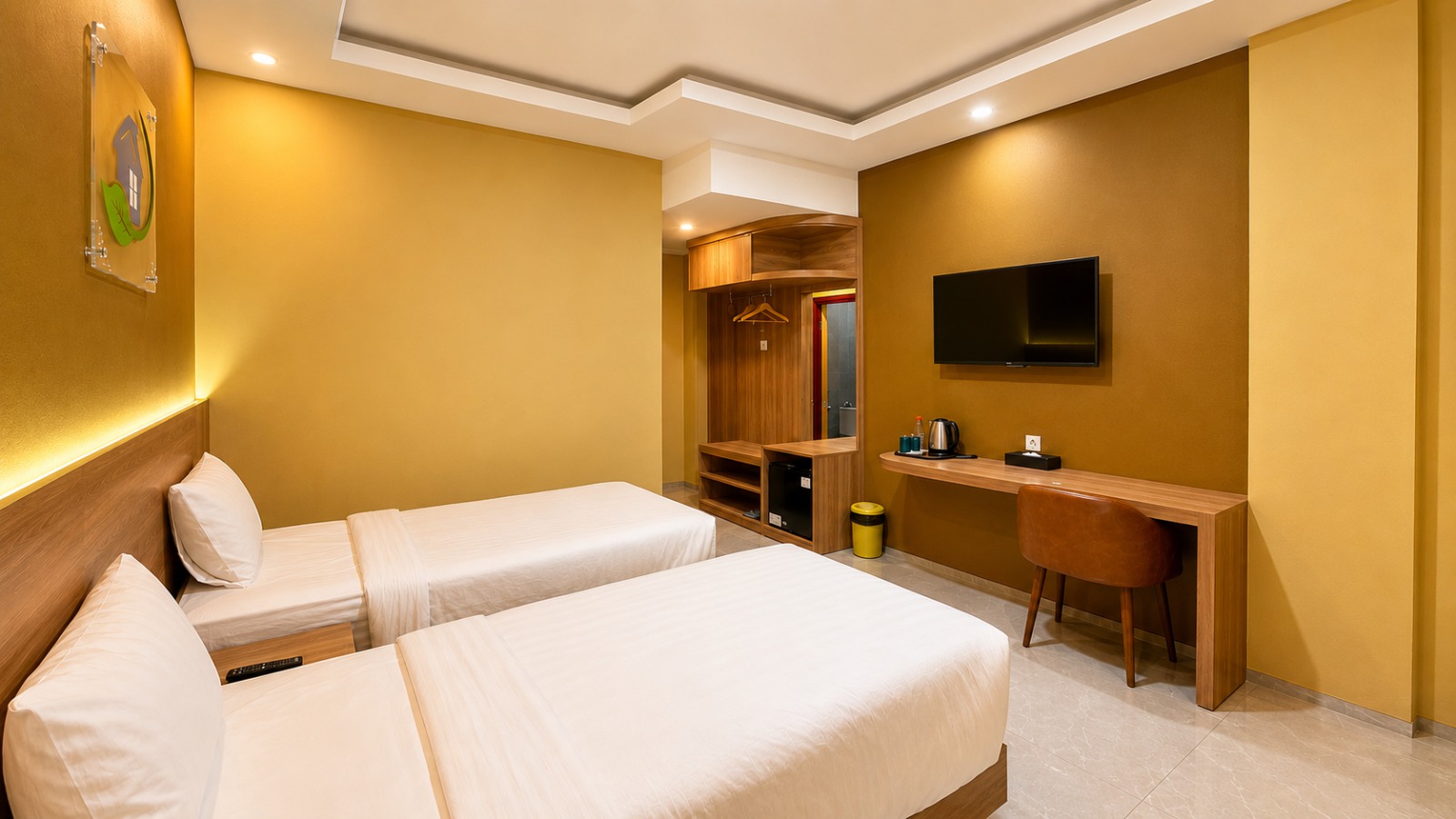 Interior Penginapan Long Stay IKN 2- Kamar Deluxe lapang