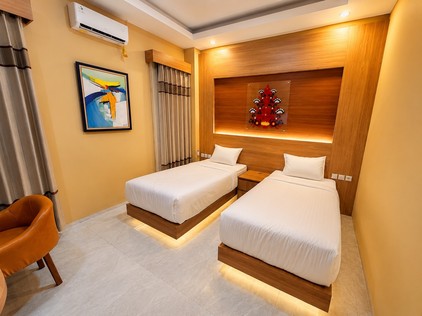 Interior Kamar Superior IKN - Ruang tidur