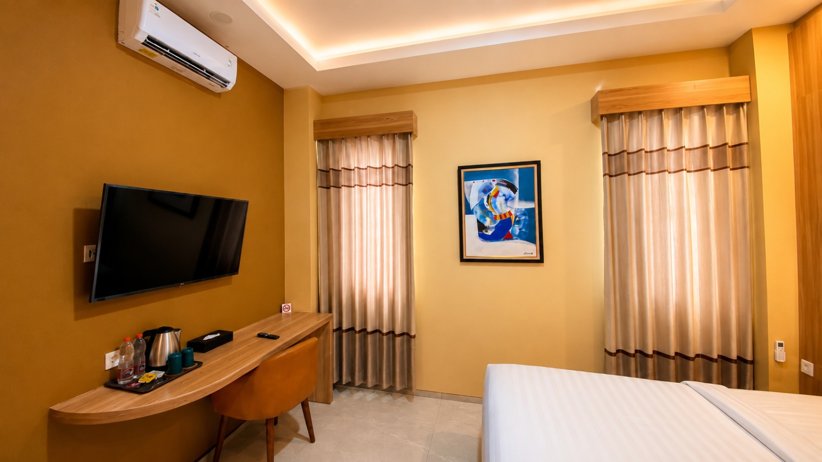 Area istirahat dan smart TV